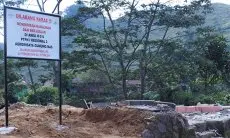 Karena Alasan Ini, Lahan Eks PKL Puncak, Sementara Bakal Dipasang Drum Tanaman Pucuk Merah