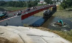 Pembersihan Sampah di Kawasan Jembatan BBS Batujajar Tuntas 
