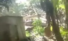 Lapuk Dimakan Usia, Sebuah Rumah di Sindangkerta Ambruk Rata dengan Tanah
