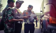 Gelar Razia Gakkum di Leuwigajah, Petugas Gabungan Jaring 48 Kendaraan Angkutan Barang yang  Melanggar Aturan 