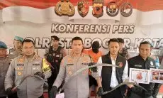 Polisi Tangkap Pelaku Pembacokan Depan SMP Pandutama, Satu Pelaku Ditembak