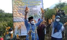 Bupati Dadang  Ajak Masyarakat Ramaikan Gebyar Perbenihan Tanaman Pangan Nasional IX
