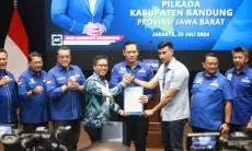Demokrat Resmi Rekomendasi Dadang Supriatna dan Ali Syakieb di Pilkada Kabupaten Bandung