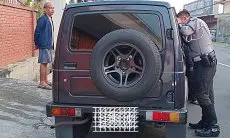 Mobil Parkir Serong di Jalan Raya Karadenan Hampir Menjadi Penyebab Kecelakaan, Ini Penjelasan Polres Bogor