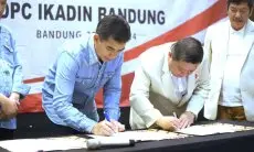 Perumda Tirtawening Kota Bandung dan IKADIN, Teken MoU Terkait Aset hingga Piutang Pelanggan
