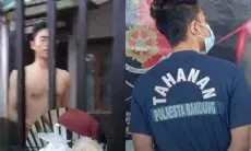Sempat Viral, Pria di Bandung yang Ambil Pesanan dari Ojol Sambil Telanjang Diciduk Polisi
