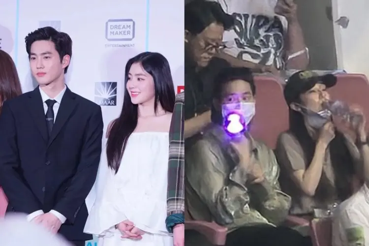 Suho EXO dan Irene Red Velvet Kembali Kepergok Nonton Konser Bareng, Benarkah hanya Bersahabat??