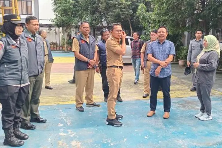 Sidak PPDB Kota Bogor, Hery Antasari Bilang Lancar Jaya