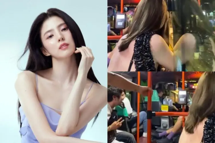 Han So Hee Terlihat Dilecehkan Pria Asing saat Naik Bus Desa