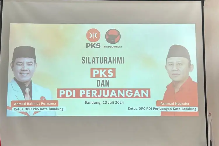 Dua Bacakada Temani Silaturahmi PDIP dan PKS di Bandung