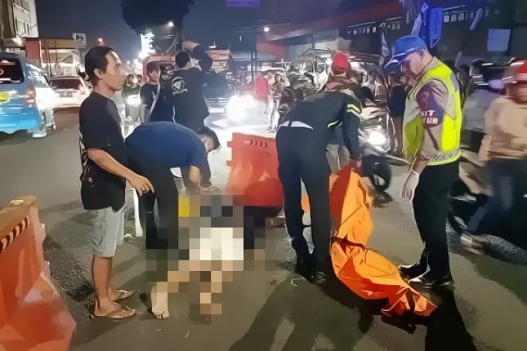 Dua Pemotor Tabrakan di Tajur, Satu Orang Tewas
