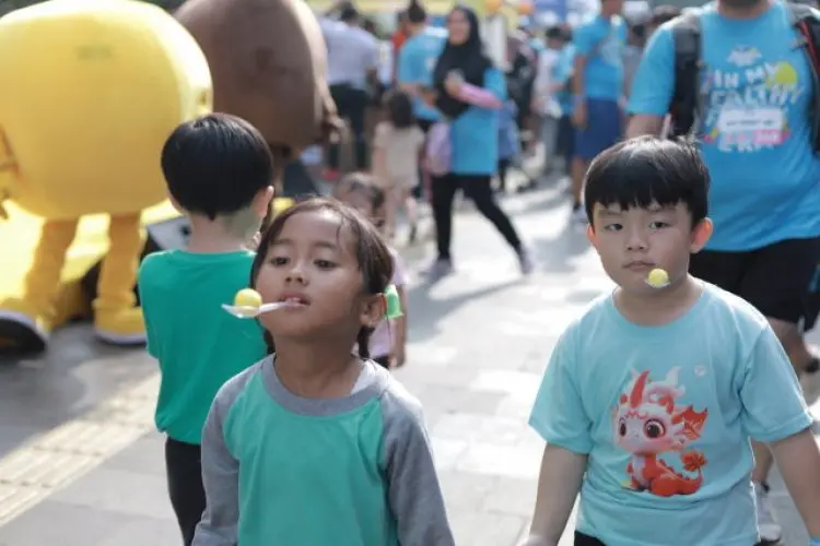 Keseruan Chiki Indonesia dan Ciballs Main Bareng Pengunjung Dufan