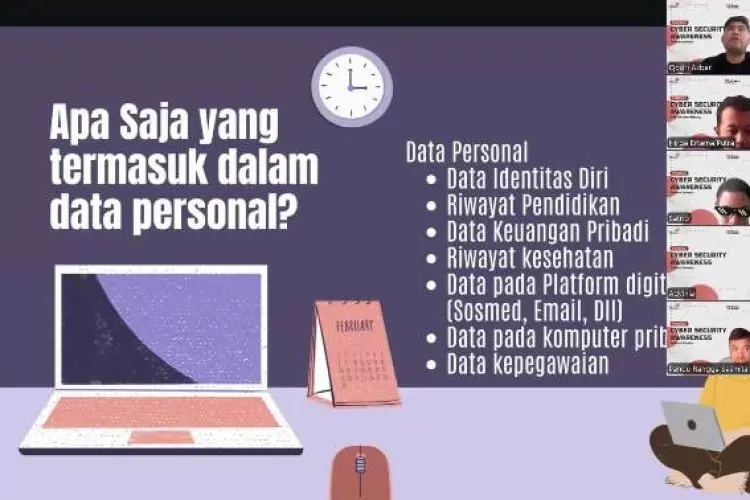 Ratusan Siswa dari Lima SMK Telkom Ikuti Webinar Cyber Security Awareness