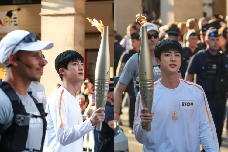 Jadi Pembawa Obor Olimpiade Paris Hari Ini, Jin BTS: Merasa Sangat Terhormat