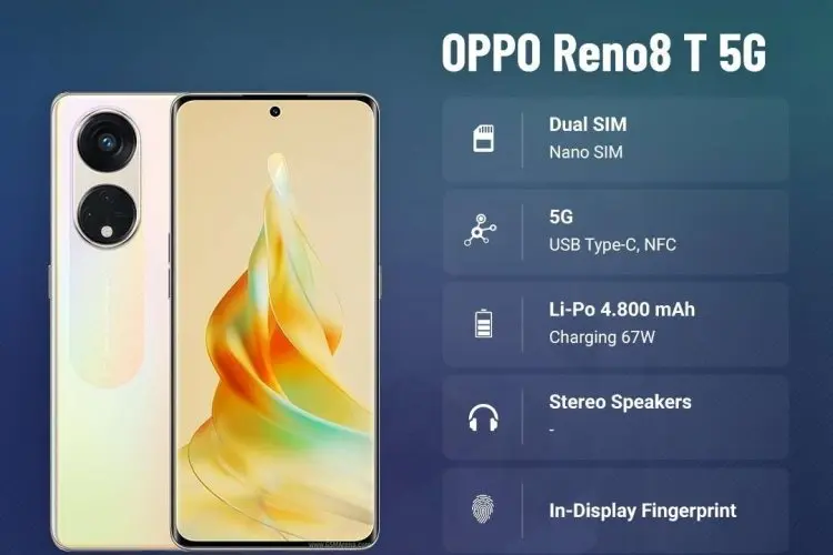 Review HP Oppo Reno8 T 5G: Menjelajahi Keindahan Layar Lengkung dan Desain Menawan yang Ringan