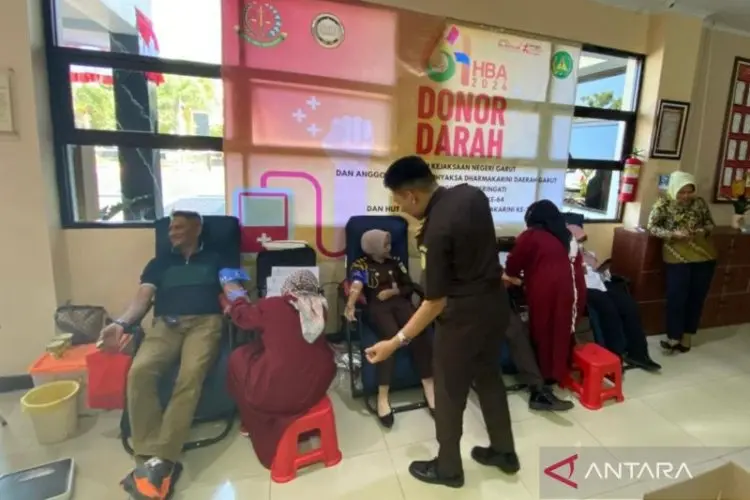 Kejari Garut Gelar Donor Darah Bantu Penuhi Kebutuhan Masyarakat