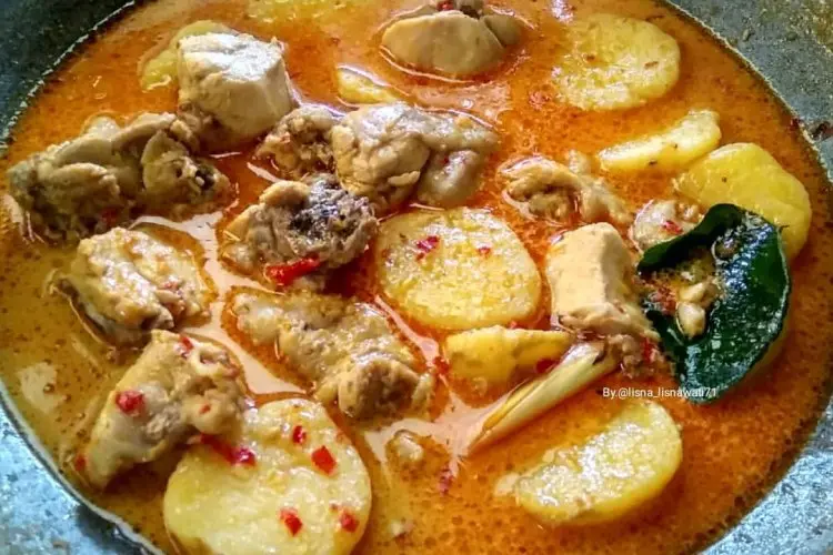 Resep Gulai Ayam Kentang Medok: Perpaduan Gurih Bumbu dan Kelembutan Kentang yang Menggoda Selera