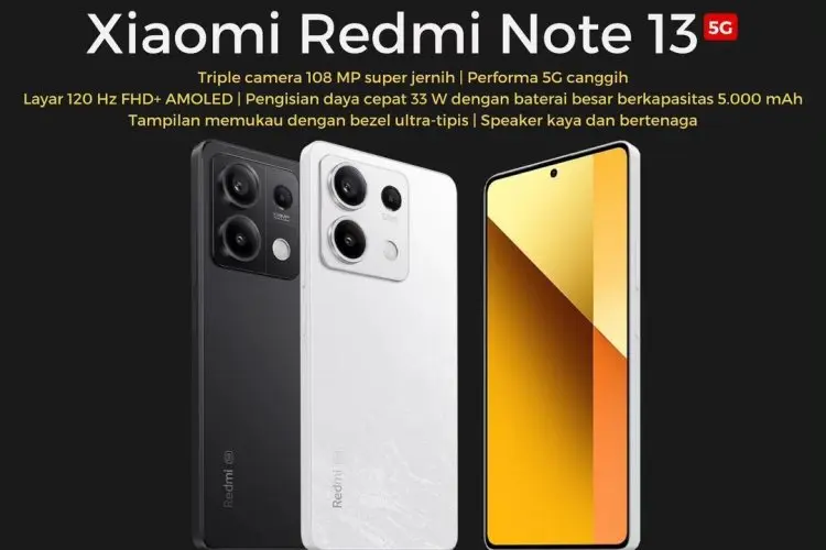 Review HP Budget Tipis Xiaomi Redmi Note 13 5G: Smartphone Canggih dengan Harga Terjangkau!