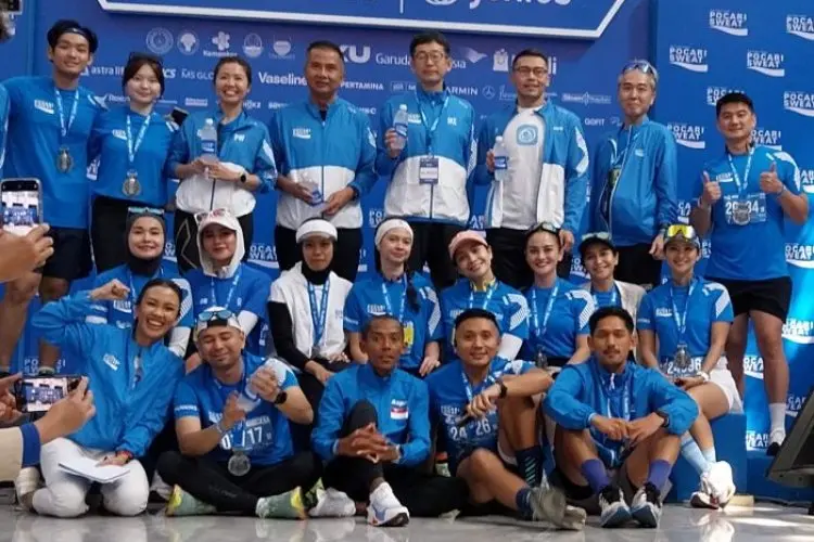 Selebritis dan Atlet Nasional Meriahkan Bandung Marathon 2024