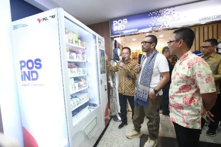 Vending Machine Binaan PosIND Majukan UMKM ke Tingkatan Lebih Baik