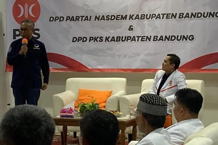 Sinyal Kuat Koalisi Pilkada Serentak 2024? Nasdem Kunjungi PKS Kabupaten Bandung
