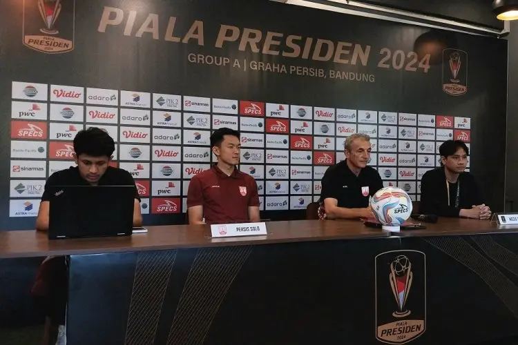 Ada Apa, Persis Solo Tertekan Menghadapi Persib Bandung di Piala Presiden 2024