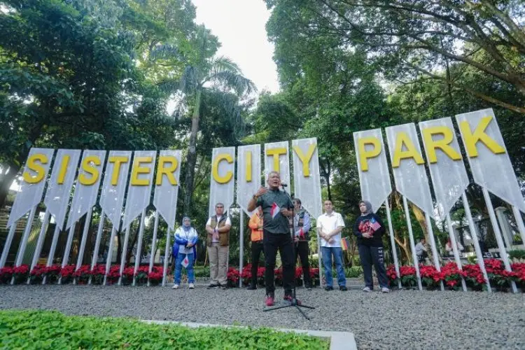 Sister City Park Jalan Seram, Lengkapi Ratusan Taman di Kota Bandung