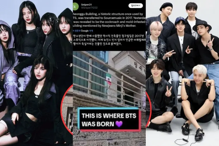 NewJeans Pernah Tinggal di Asrama Bekas BTS Selama Jadi Trainee Source Music