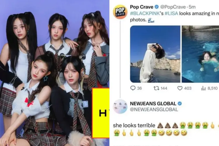 HYBE Diduga jadi Pemicu Awal Pertengkaran Penggemar NewJeans dan Lisa BLACKPINK