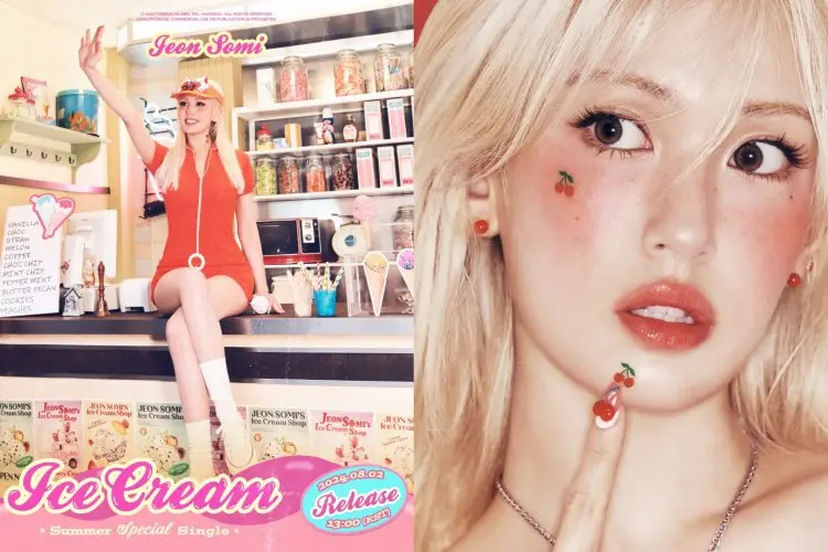 Setelah 1 Tahun Hiatus Jeon Somi Akhirnya Umumkan Comeback Terbaru dengan 'Ice Cream'