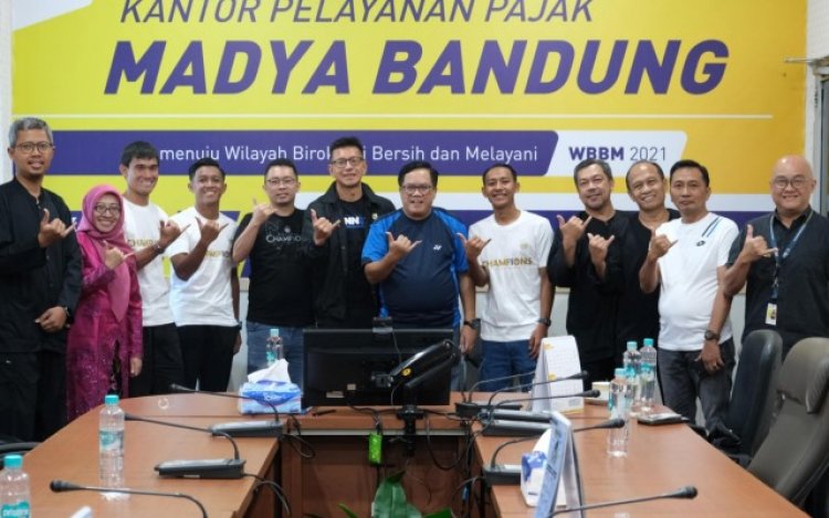 Dialog Pajak, Persib Kunjungi KPP Madya Bandung