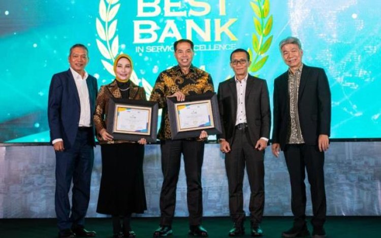Dua Tahun Berturut-turut, bank bjb Raih Penghargaan Banking Service Excellence 2024