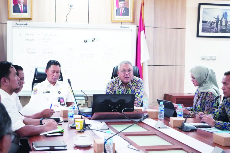 Pj Bupati Bogor Bahas Kelanjutan Penataan Kawasan Puncak Bersama Kementerian PUPR