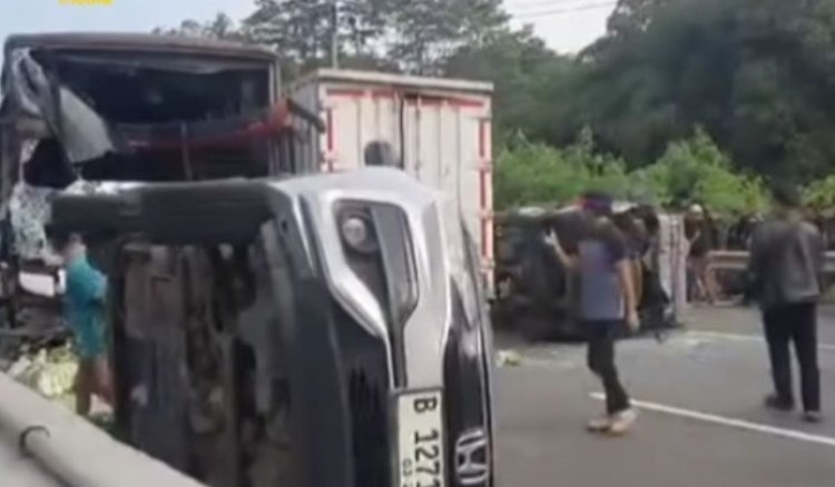 Kronologi Tabrakan Beruntun Di Tol Cipularang Yang Libatkan 9 Kendaraan ...