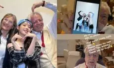 Kakek Penggemar Berat IU Ini Akhirnya Bisa Bertemu Idolanya di Konser Oakland