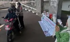 Satlantas Bersama Fatayat NU Kota Bogor Gencar Sosialisasi Keselamatan Berkendara untuk Perempuan