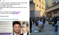 Ayah Jimin BTS Menyalahgunakan Nama Anaknya Demi Keuntungan?