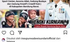 Postingan Hengky Kurniawan Soal Investasi di KBB Capai Rp12 T Bikin Gaduh, P4 KBB :Jangan Berlebihan Pencitraan