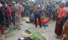 Hiii....Mengerikan! Begini Kondisi Dua Pelajar Tewas Terlindas Tronton di Rumpin