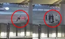 Tidak Mengebut dan Jatuh saat Mengerem, CCTV Asli Suga BTS saat Mabuk Akhirnya Muncul
