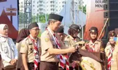 Menyambut Hari Pramuka ke-63, Kwarcab Kota Bogor Gelar Jambore Cabang