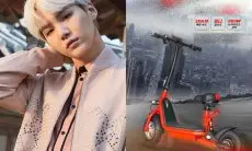 Netizen Pertanyakan Kendaraan yang Dikendarai Suga BTS saat Mabuk Setelah Melihat CCTV Asli