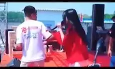 Sawer Biduan ke Bagian Sensitif, Pria Ini Nyaris Jadi Bulan-bulanan Massa
