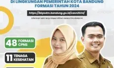 Buruan Daftar, Pemkot Bandung Buka Lowongan CPNS 2024 untuk 48 Formasi Jabatan