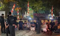 Polresta Amankan Belasan Anggota Gengster TOM, Membawa Sajam di Dalam Mobil