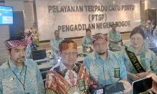 Permudah Pelayanan, Pengadilan Negeri Bogor Launching Ruang PTSP