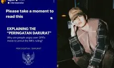 Khawatirkan Fans Indonesia Jae Park eks Member Day6 Ikut Aksi Kawal Putusan MK