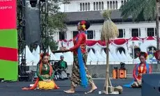 Nyaris Punah, Melalui Lokatmala Foundation, Seni Pakemplung Asli Cianjur Dihadirkan Kembali di WJF 2024
