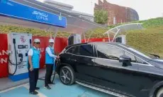 Selama Gelaran HUT ke-79 RI di IKN, 18 SPKLU PLN Layani 340 Transaksi Pengisian Mobil Listrik
