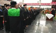50 Anggota DPRD Kota Bogor Periode 2024-2029 Dilantik, Adit Ditunjuk sebagai Ketua Sementara 